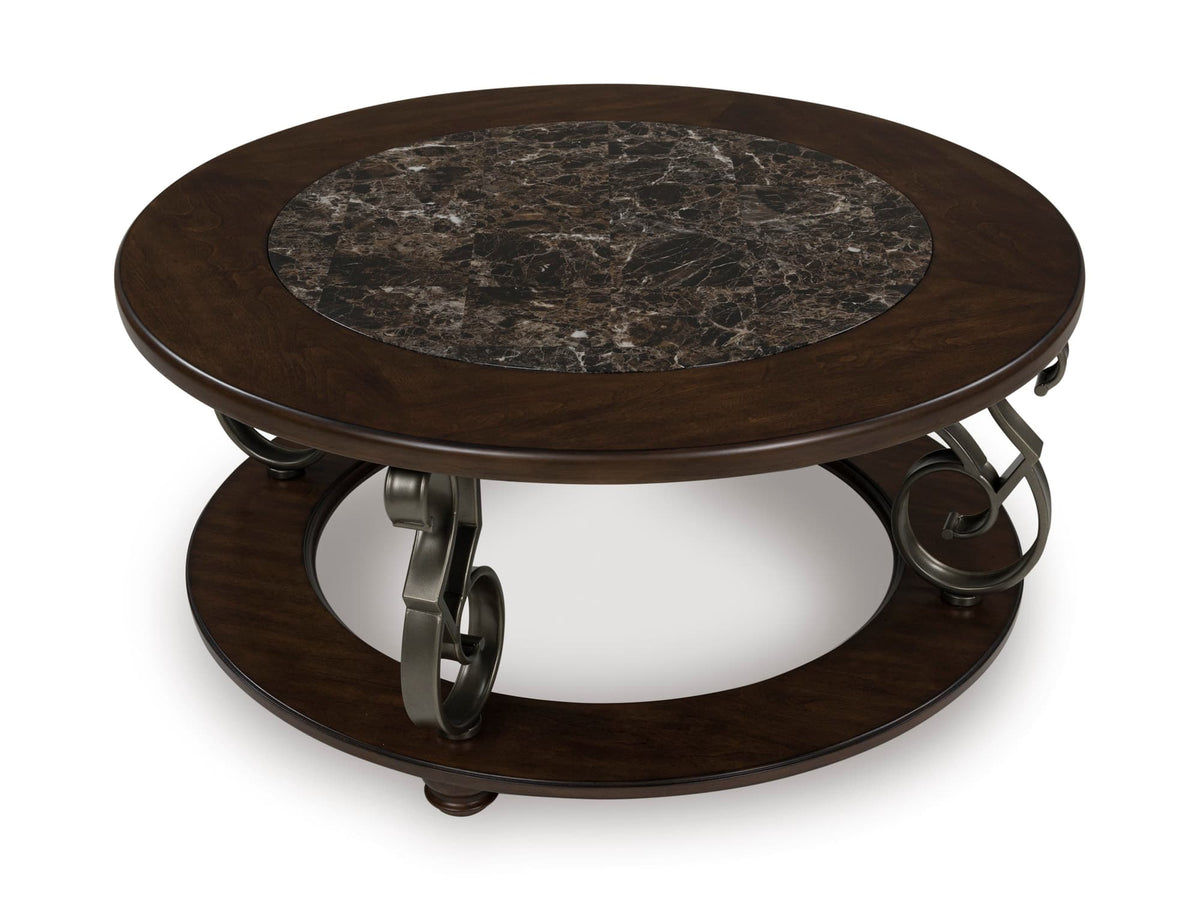 Dark Brown 42-Inch Coffee Table — product image 2