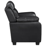 Main overview showing entire Finley Casual Brown 3-Piece Set furniture
