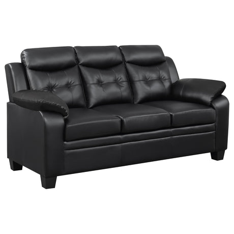 Side view of Finley Casual Brown 2-Piece Living Room Set