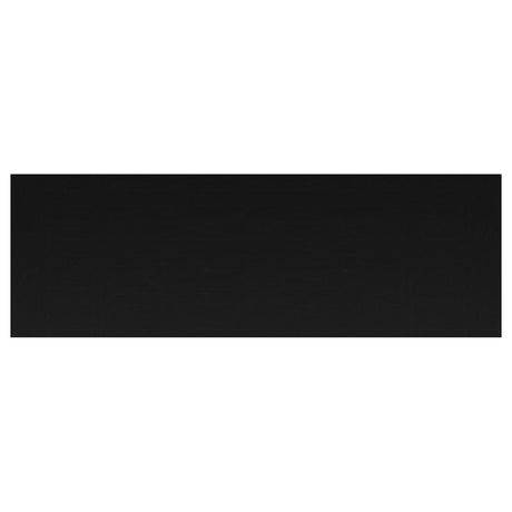 Florence table wood grain detail in distressed black finish