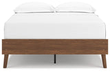 Fordmont Auburn Full Platform Bed showing bed frame structure