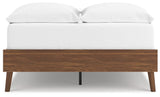 Angle view of Fordmont Auburn Full Platform Bed