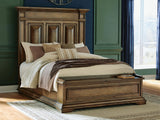 Frantanna Brown Queen Panel Storage Bed view 3