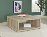 Frisco Square Coffee Table angled view highlighting square top
