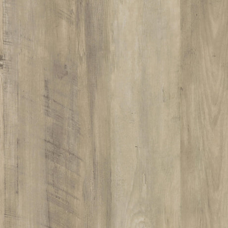 Frisco Square Engineered Wood Side End Table Distressed Pine close up finish