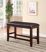 Close-up detail of Fulton Espresso dining set finish