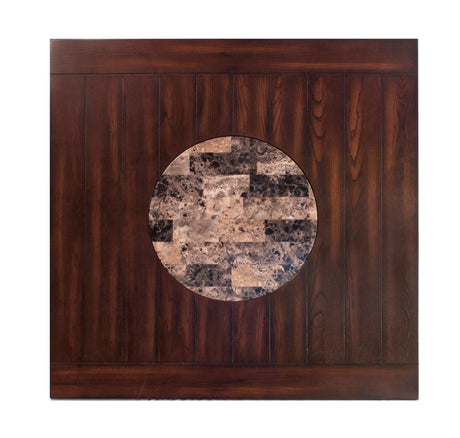 Fulton Espresso dining set arranged in dining room