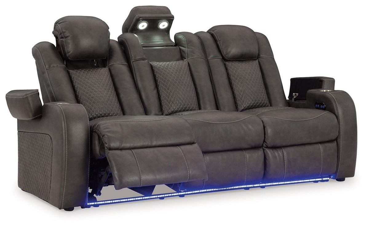 Power recliner control and USB port detail