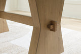 Galliden Dining Table thickness detail