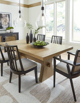 Galliden Dining Table overall profile