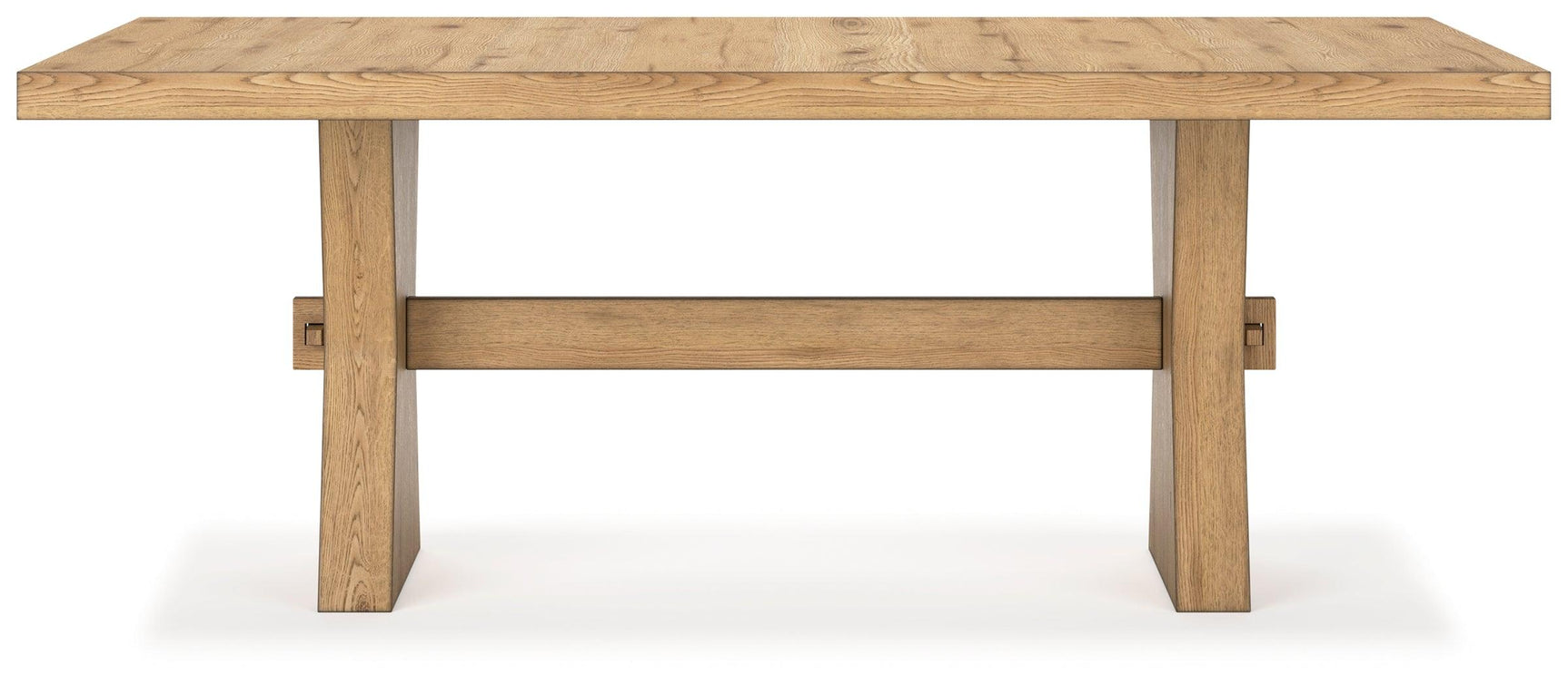 Galliden Dining Table trestle base detail