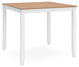 Gesthaven dining set arranged in casual dining room