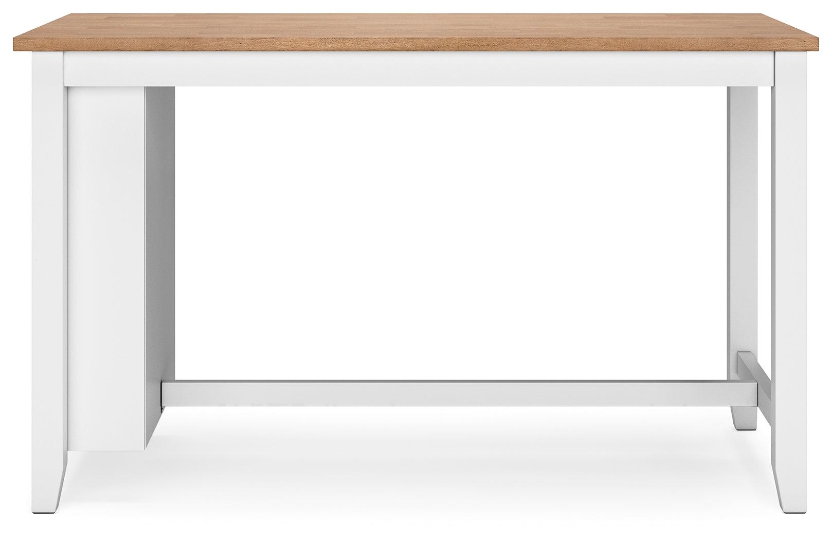 Rectangular dining table top with natural mango wood finish