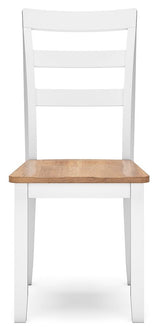 Dining chair adjustable levelers detail
