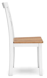Gesthaven chair dining setup in casual room