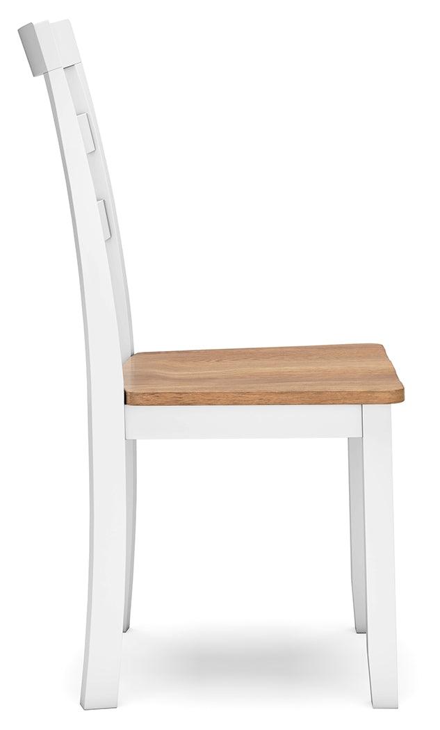 Gesthaven chair dining setup in casual room