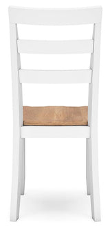 Close-up of mango wood seat and frame