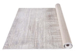 Side angle of Glitz 711 Carbon medium area rug
