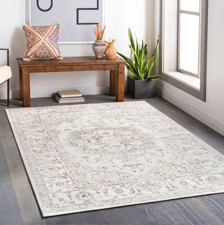 Glitz 712 Carbon area rug flat view