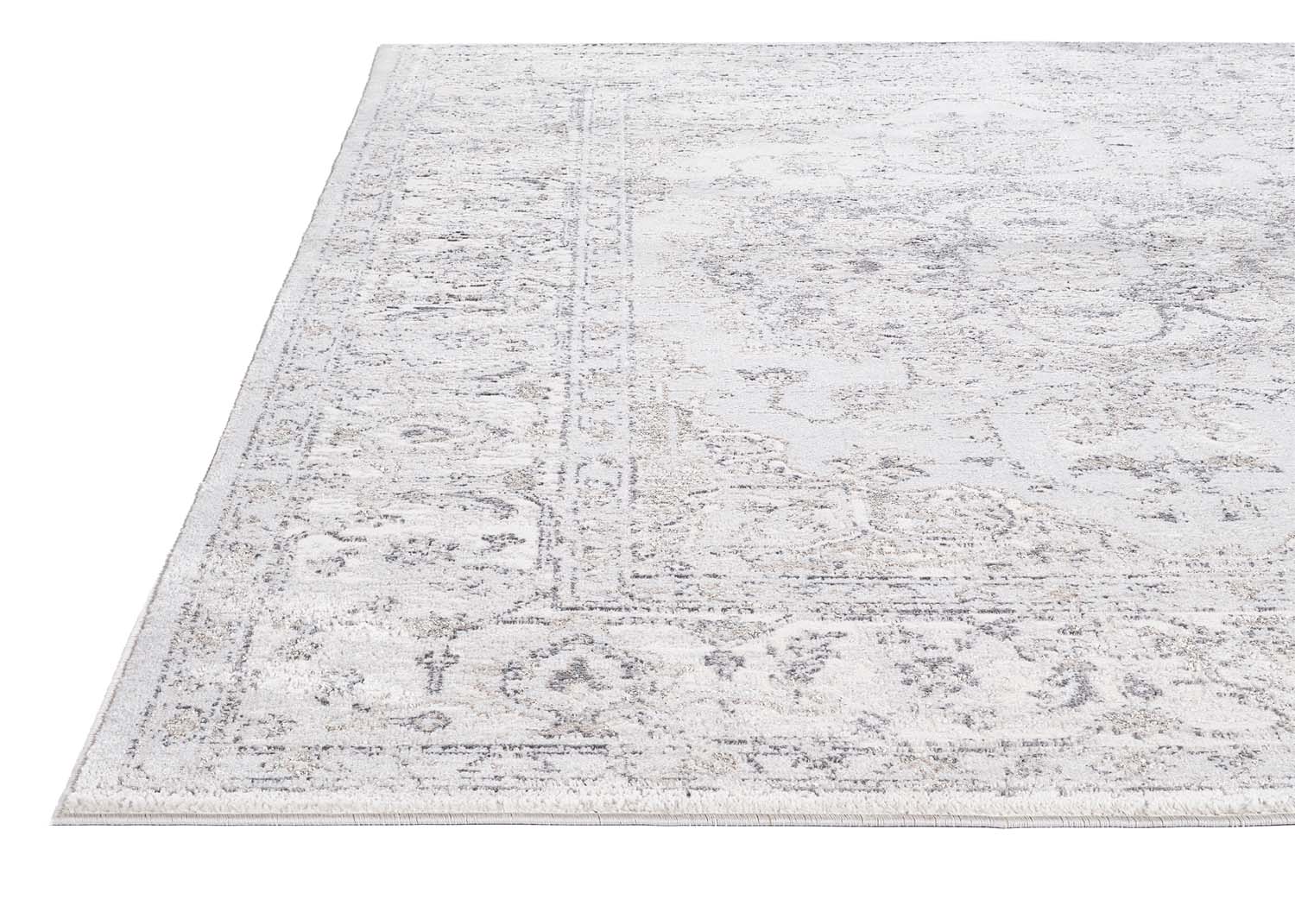 Textured surface detail of Glitz 712 Carbon rug