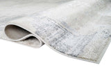 Glitz 715 Carbon rug laid in modern living room