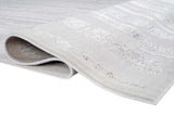 Glitz 716 Carbon area rug folded edge