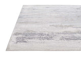Full view of Glitz 717 Carbon 5x7 rug in showroom