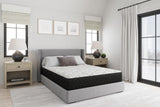 Luxury firm mattress with 468 heat tempered coils - top view