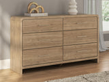 Gramburg Warm Natural Brown Dresser from Decor Furniture