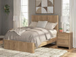 Gramburg Warm Natural Brown Full Panel Bed from Decor Furniture