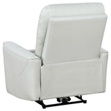 Greenfield recliner in reclined position