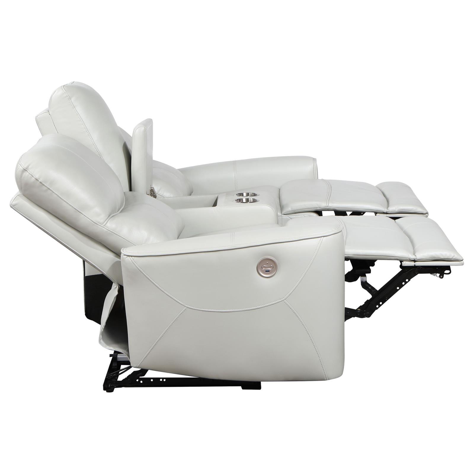 Greenfield Loveseat back view showing solid construction