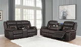 Close-up of Greer sofa's upholstery and padded armrest