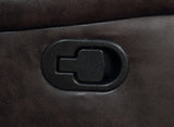 Seat cushions of Greer reclining sofa and loveseat set