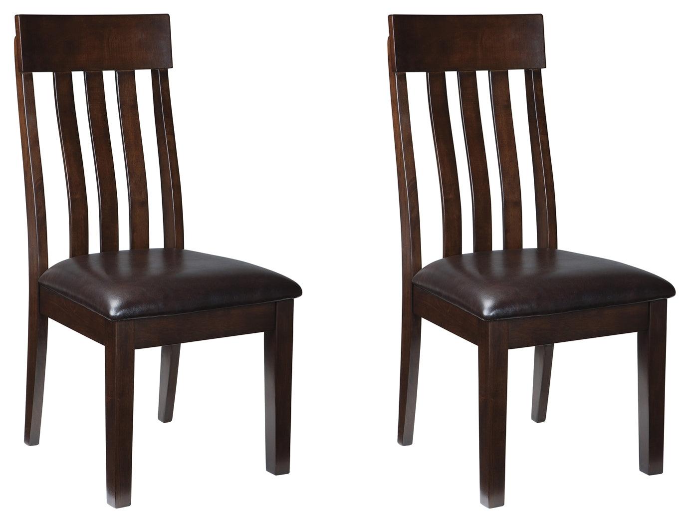 Haddigan Dark Brown 2-Piece Dining Room Chair - Ella Furniture