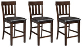 Close-up of hardware on Haddigan barstool