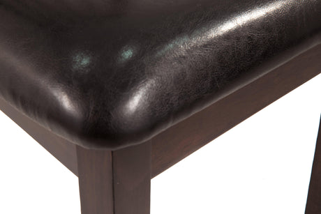 Hammis Dark Brown Round Dining Room Set alternate main view