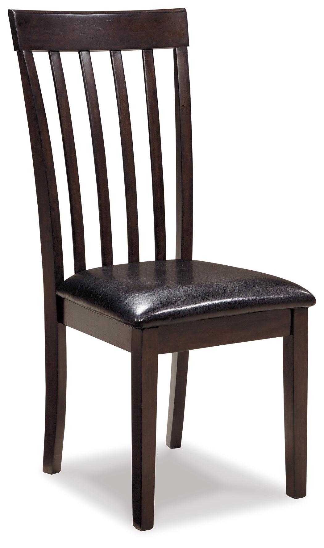 Hammis Dark Brown Round Dining Room Set front view