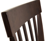 Hammis Dark Brown Round Dining Room Set in room setting