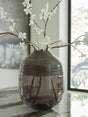 Harpwick Iridescent Gray Vase from Decor Furniture