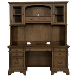 Five drawers and lockable cabinet doors