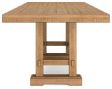 Havonplane table with one extension leaf installed
