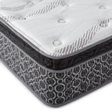 Hayes 11 inch Full Pillow Top Memory Foam Hybrid Mattress side angle