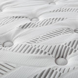 Hayes 11 inch Twin Pillow Top Memory Foam Hybrid Mattress front angle