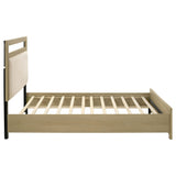 Hendricks Queen Panel Headboard Platform Bed Light Oak view 6