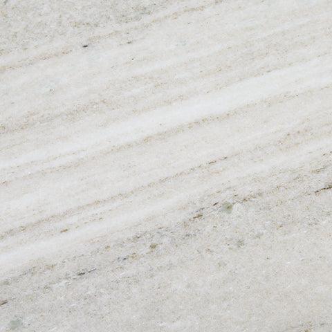 Henfield Accent Table angled view showing marble and wood