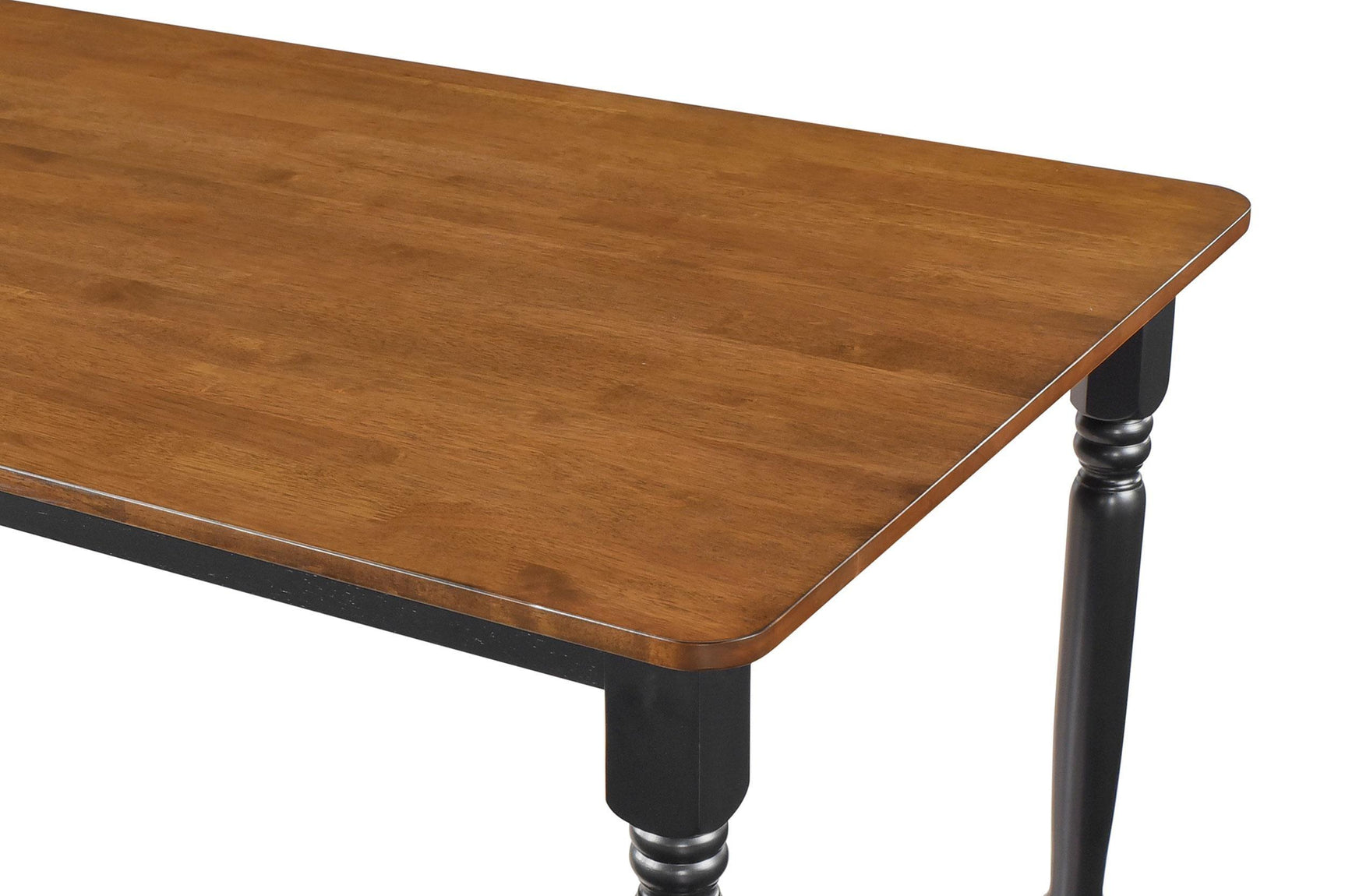 Dining table profile side view