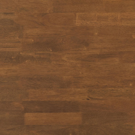 Walnut tabletop and black base combination