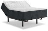 Hybrid 1400 White Queen Mattress label and fabric detail