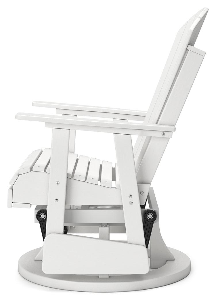 Detail of seat and hardware